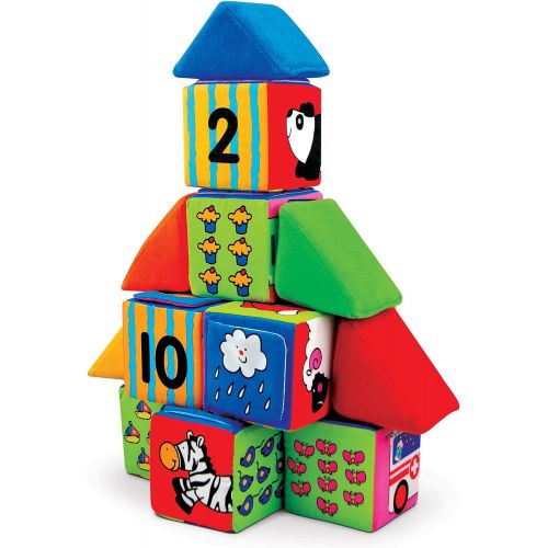  Melissa & Doug Match & Build Blocks