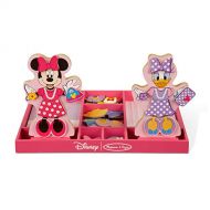 Melissa & Doug Minnie & Daisy Wooden Magnetic Dress-Up