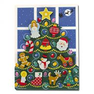 Melissa & Doug Holiday Tree Chunky Puzzle