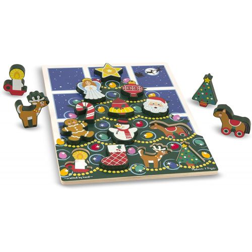  Melissa & Doug Holiday Tree Chunky Puzzle