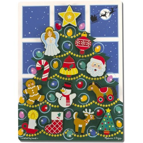  Melissa & Doug Holiday Tree Chunky Puzzle