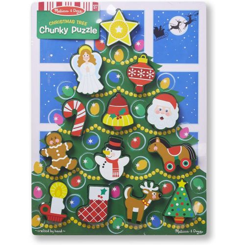  Melissa & Doug Holiday Tree Chunky Puzzle