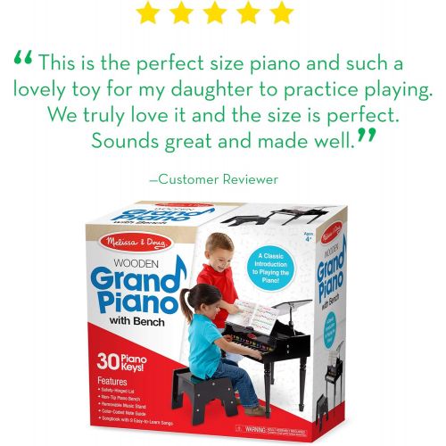  Melissa & Doug Grand Piano