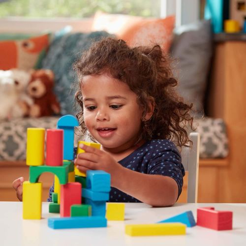  Melissa & Doug 100-Piece Wood Blocks Set