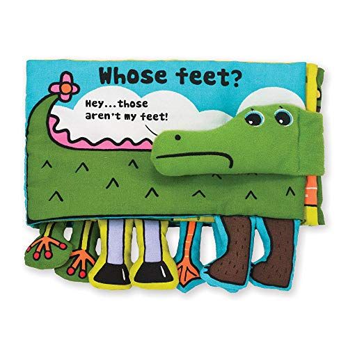  Melissa & Doug Soft Activity Baby Book - Whose Feet?