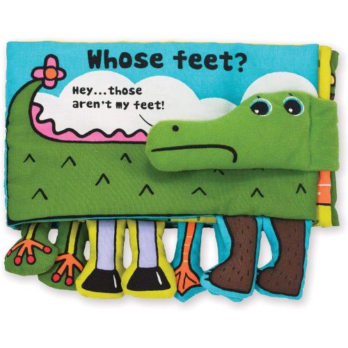 Melissa & Doug Soft Activity Baby Book - Whose Feet?