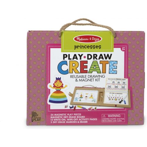  Melissa & Doug Natural Play: Play, Draw, Create  Princesses