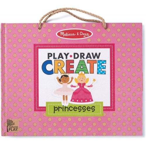  Melissa & Doug Natural Play: Play, Draw, Create  Princesses