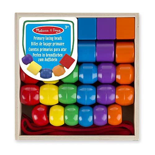  Melissa & Doug Primary Lacing Beads