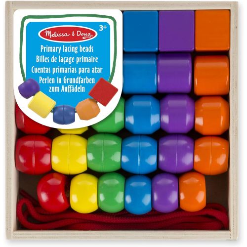  Melissa & Doug Primary Lacing Beads