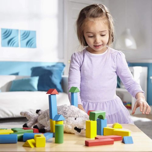  Melissa & Doug 200 Wood Block Set