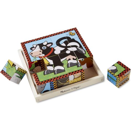  Melissa & Doug Farm Cube Puzzle