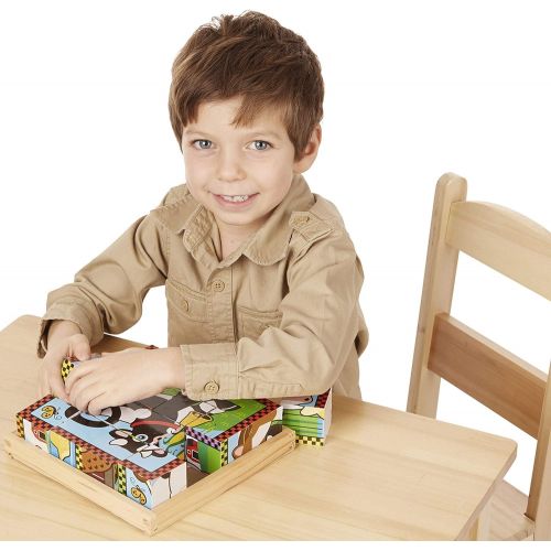  Melissa & Doug Farm Cube Puzzle