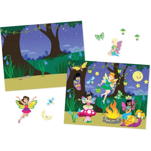  Melissa & Doug Reusable Sticker Pad Bundle - Fairy, Princess, Dress-Up and Play House