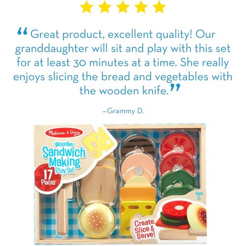  Melissa & Doug Sandwich Making Set