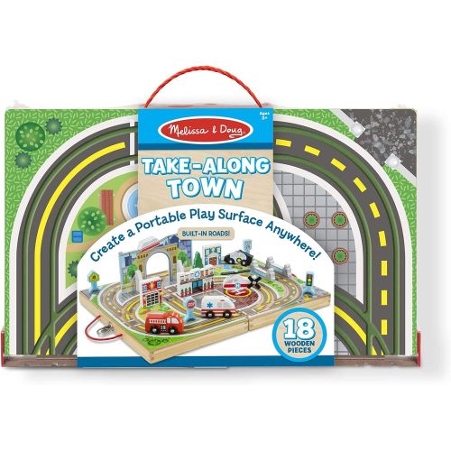  Melissa & Doug Take-Along Town