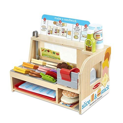  Melissa & Doug Slice & Stack Sandwich Counter