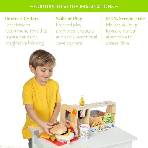  Melissa & Doug Slice & Stack Sandwich Counter