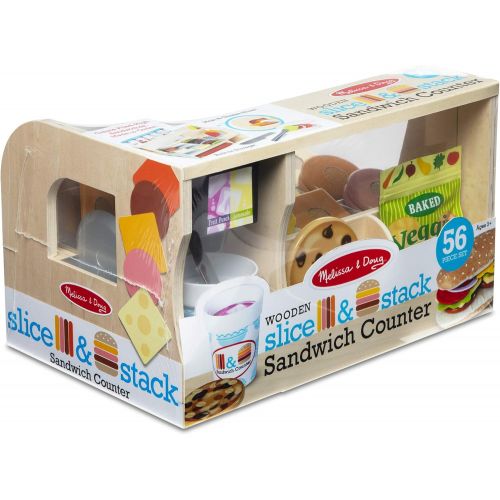  Melissa & Doug Slice & Stack Sandwich Counter