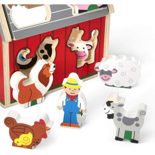  Melissa & Doug Take Along Sorting Barn