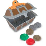 Melissa & Doug Sunny Patch Undersea Treasure Hunt Pool Game With Floating Chest and 6 Treasure Pieces