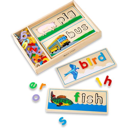  Melissa & Doug See & Spell & Magnetic Daily Calendar Bundle