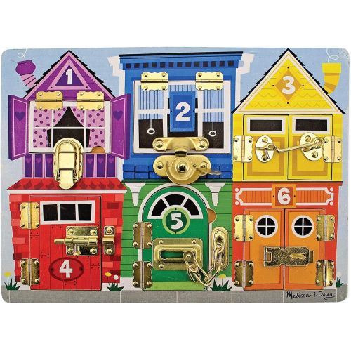  Melissa & Doug Latches Board & Pounding Bench Bundle