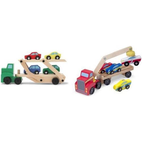  Melissa & Doug Car Carrier and Magnetic Car Loader