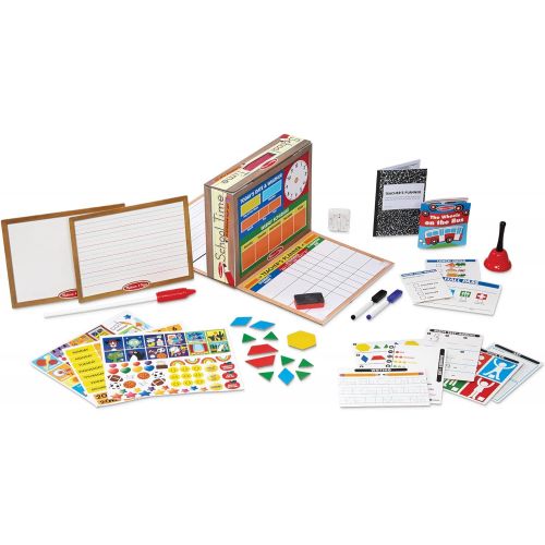  Melissa & Doug School Time! Classroom Play Set