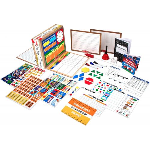  Melissa & Doug School Time! Classroom Play Set