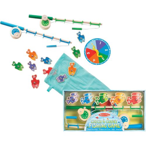  Melissa & Doug Catch & Count Magnetic Fishing Game