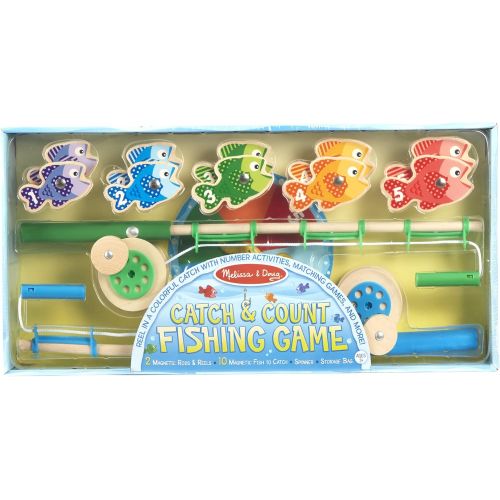  Melissa & Doug Catch & Count Magnetic Fishing Game