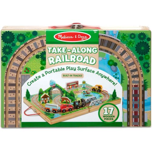  Melissa & Doug Take-Along Railroad