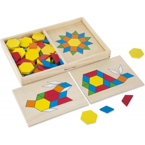  Melissa & Doug Pattern Blocks and Boards