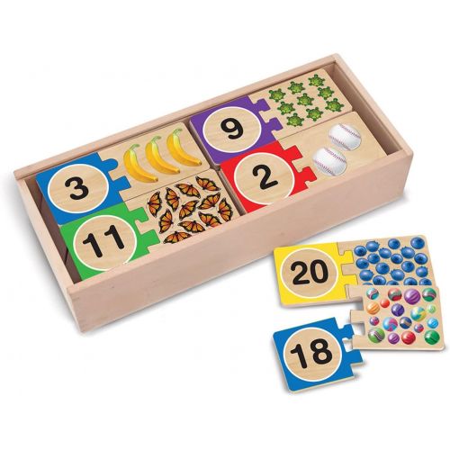  Melissa & Doug Self-Correcting Number Puzzles