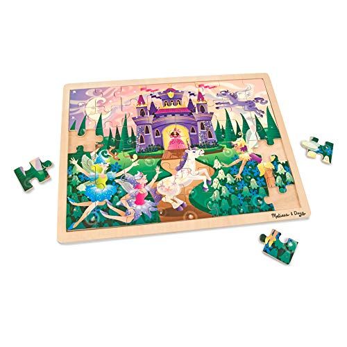  Melissa & Doug 48pc Wooden Jigsaw Puzzle - Fairy Fantasy