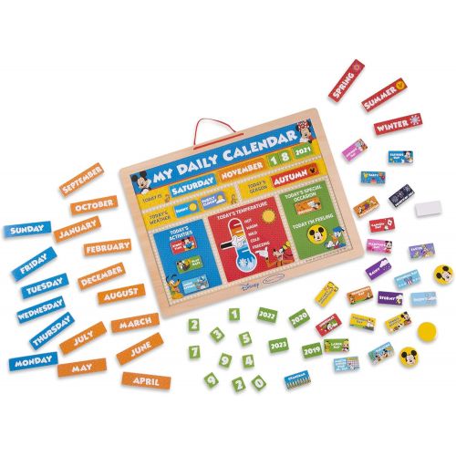  Melissa & Doug Disney Mickey Mouse Clubhouse My Magnetic Daily Calendar