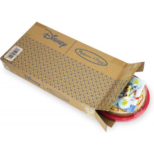  Melissa & Doug Disney Mickey Mouse Wooden Pizza and Birthday Cake Set (E Commerce Packaging)