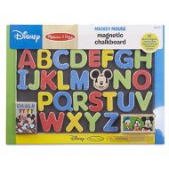 Melissa & Doug Disney Mickey Mouse Magnetic Chalkboard With 27 Wooden Alphabet Magnets