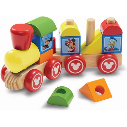  Melissa & Doug Disney Mickey Mouse and Friends Wooden Stacking Train (14 pcs)