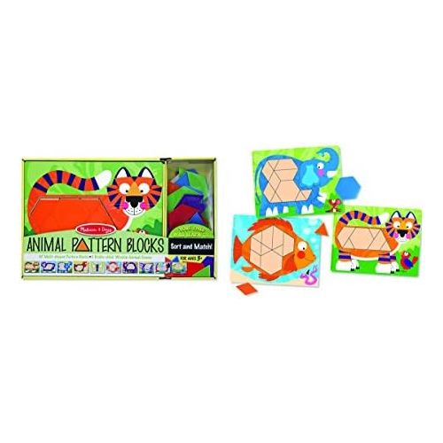  Melissa & Doug Animal Pattern Blocks