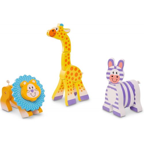  Melissa & Doug Safari Grasping Toys