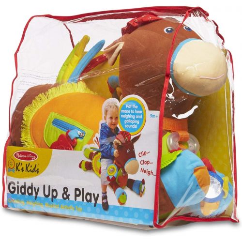  Melissa & Doug Giddy-Up and Play Baby Activity Toy - Multi-Sensory Horse