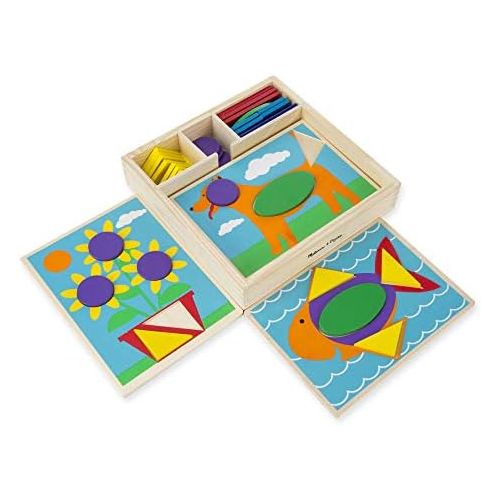  Melissa & Doug Beginner Pattern Blocks