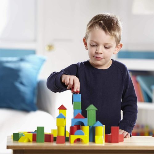  Melissa & Doug 200 Wood Block Set