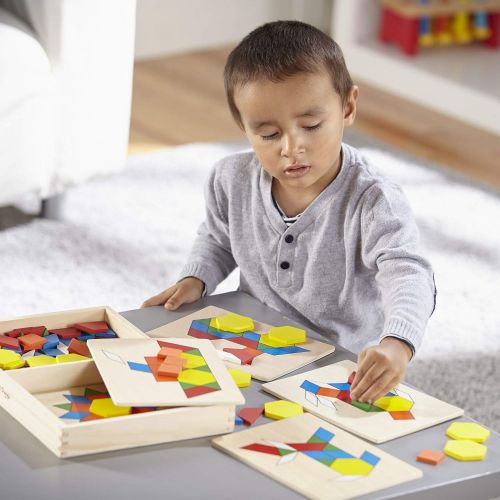  Melissa & Doug Pattern Blocks and Boards