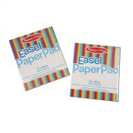 [아마존베스트]Melissa & Doug Easel Paper Pad, 2 Pack with 50 Sheets, 17 × 20 (E-Commerce Packaging)