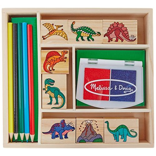  [아마존베스트]Melissa & Doug Dinosaur Stamp Set (1633)