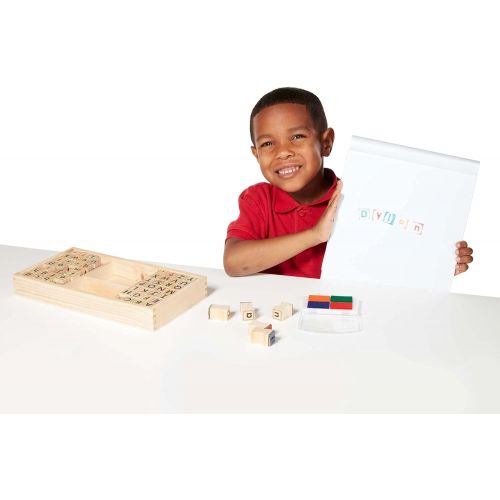  [아마존베스트]Melissa & Doug Alphabet Stamp Set