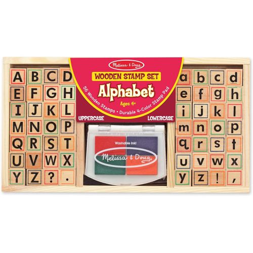  [아마존베스트]Melissa & Doug Alphabet Stamp Set
